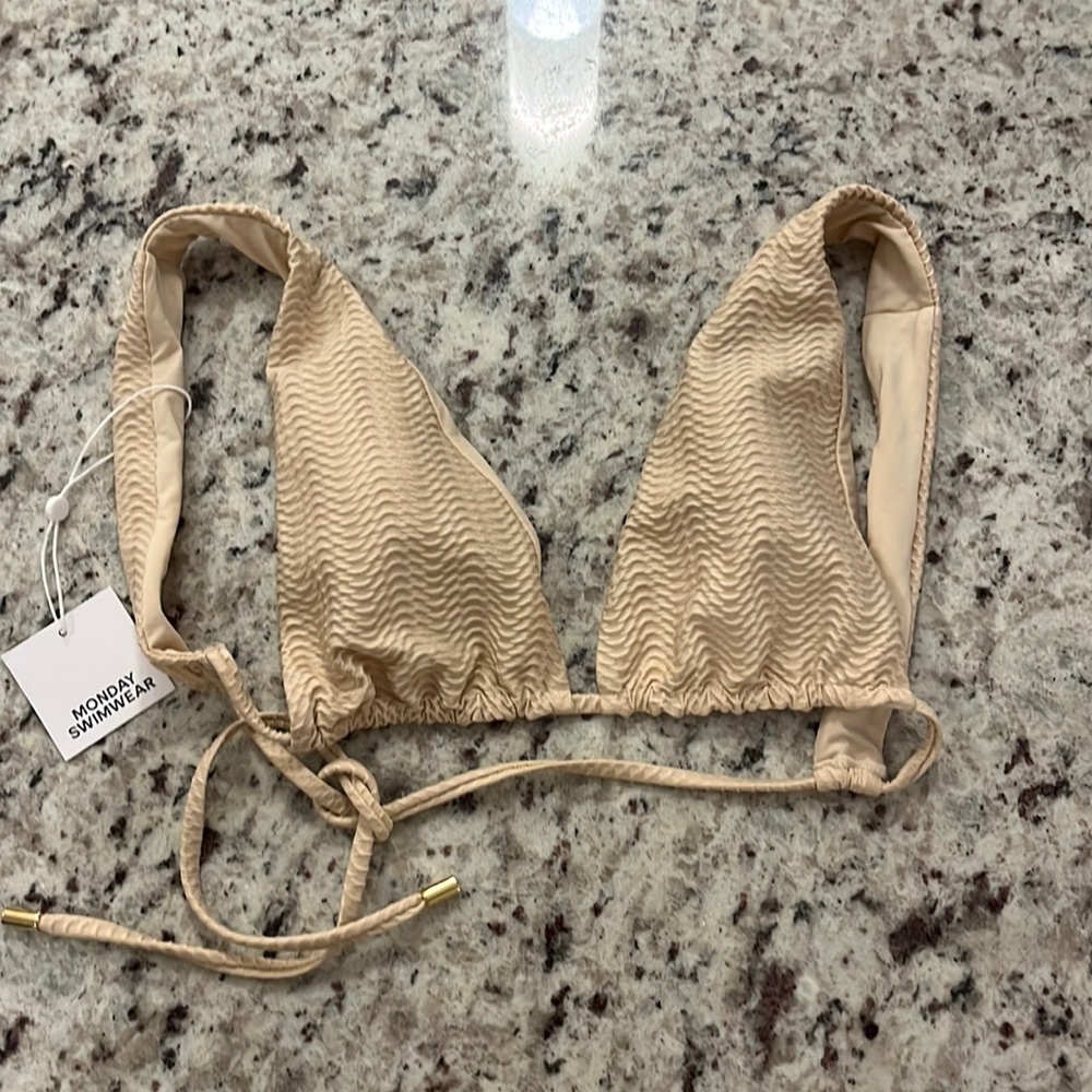 Monday Swimwear top - never worn and NWT